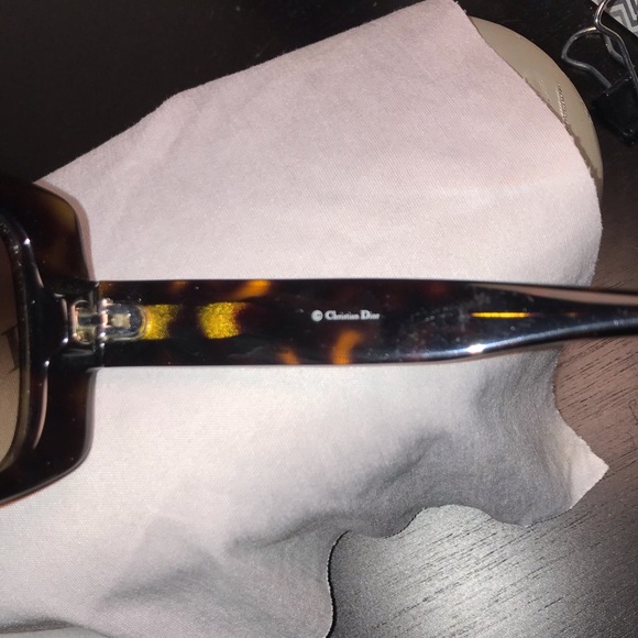 Dior 60’s 2 square tortoise sunglasses - Picture 5 of 12